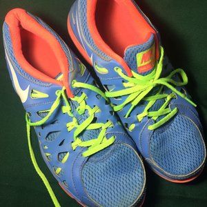 Nike Dual Fusion Run 2, blue/neon 9.5